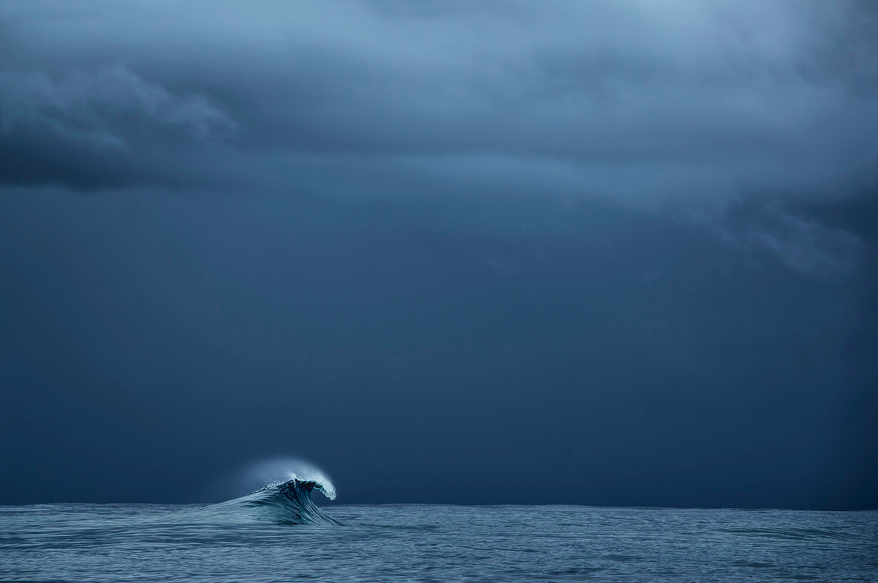 Photographie d'une vague vierge par Ben Thouard